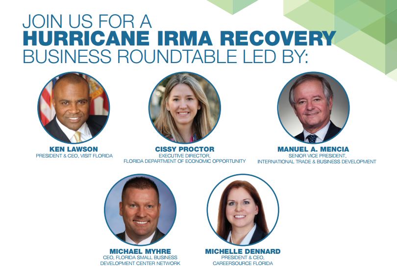 Hurricane Irma Business Recovery Roundtables